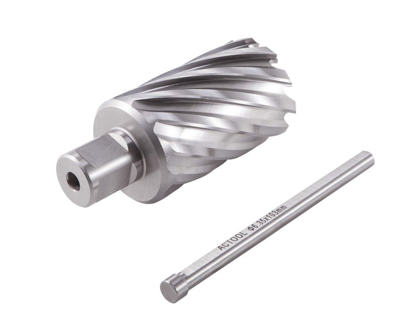 ACTOOL 1-1/2" Diameter Ã— 2" Depth of Cut HSS ANNULAR Cutter with 3/4'' Weldon Shank - Image 3